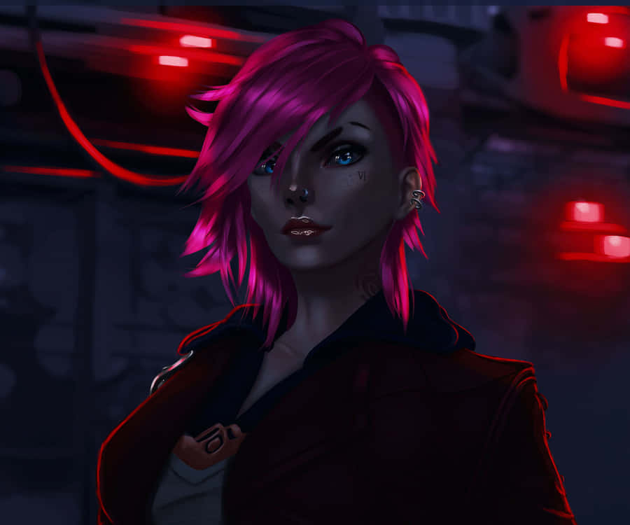 Alluringly Magical And Mysterious - Violet Arcane Wallpaper