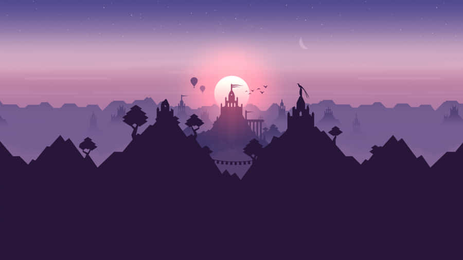 Alto's Odyssey 1366x768 Minimalist Wallpaper