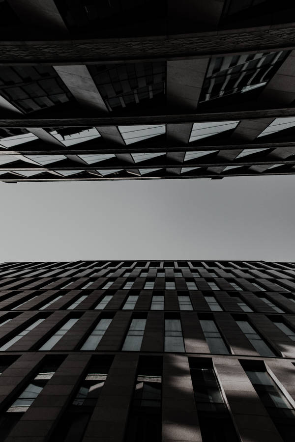 Amazing Iphone Low-angle Buildings Wallpaper