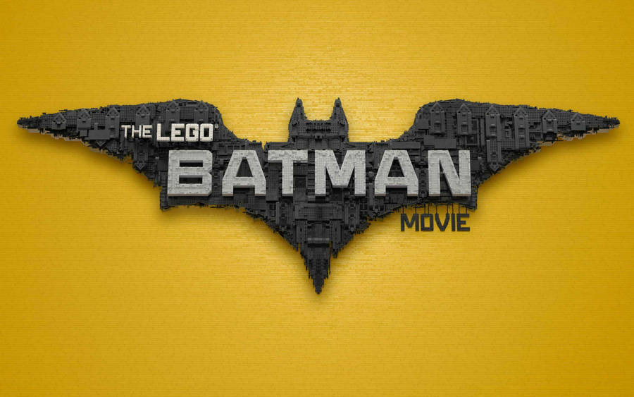 Amazing Lego Batman Movie Logo Wallpaper