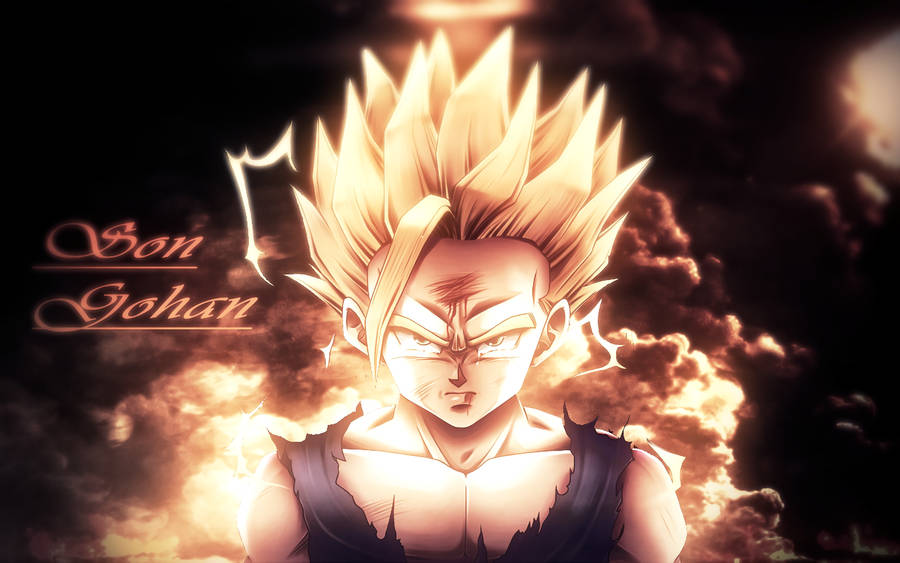 Amazing Son Gohan Art Wallpaper