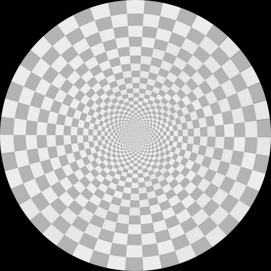 Ambiguous Gray Vortex Optical Illusion Wallpaper