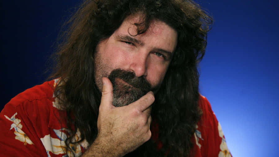 American Former Wwe Wrestler Mick Foley 2011 Photograph Wallpaper