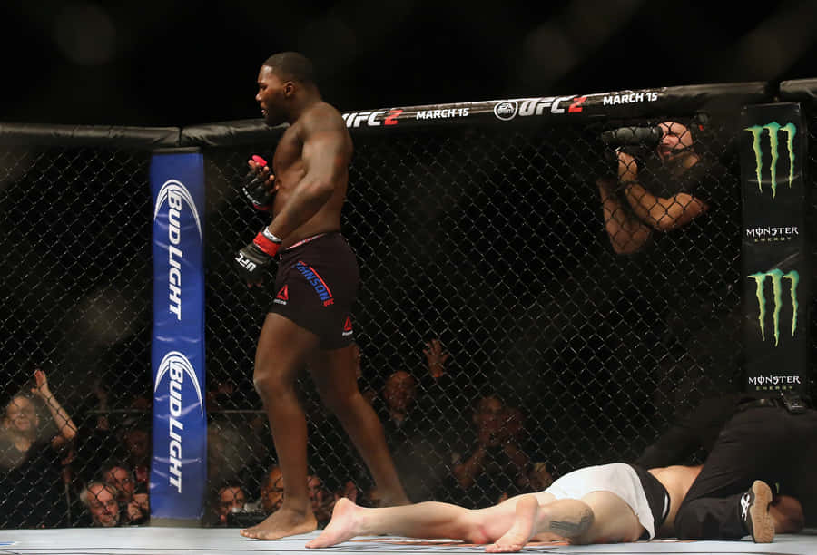 American Mixed Martial Artist Anthony Johnson Ufc Fight Night Wallpaper