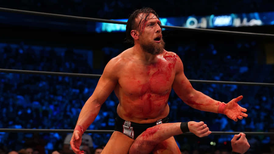 American Professional Wrestler Bryan Danielson Wallpaper