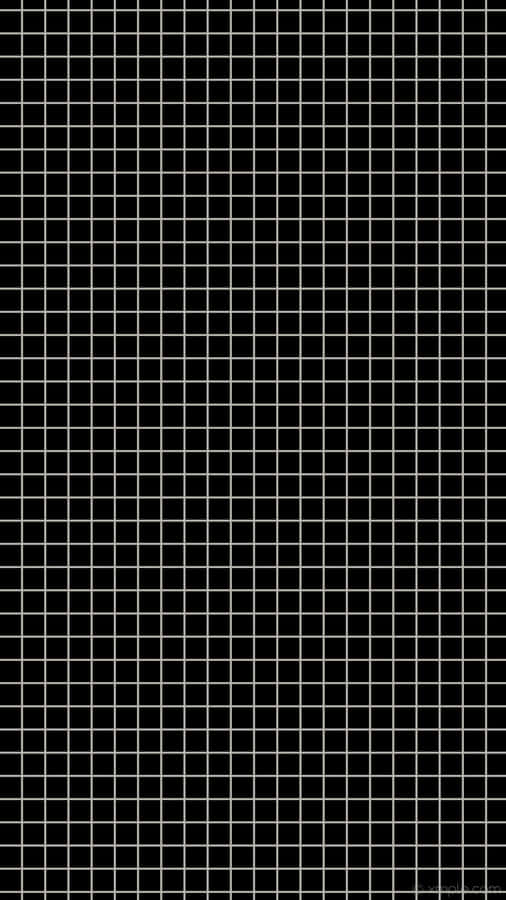 An Abstract Grid Pattern Displayed On An Iphone Wallpaper