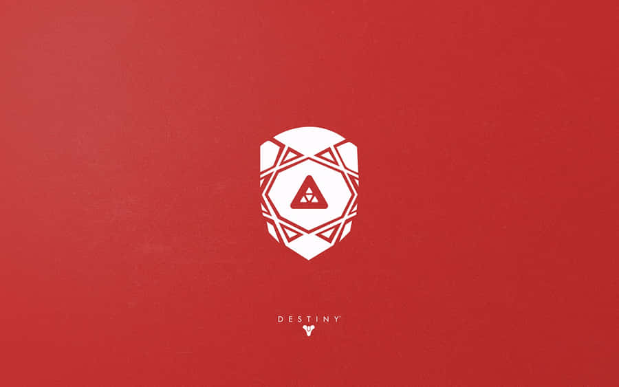 An Abstract Image Of The Destiny Logo Wallpaper
