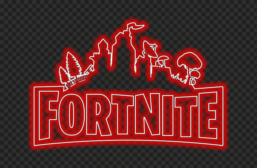 An Aesthetic Fortnite Logo Wallpaper Wallpaper