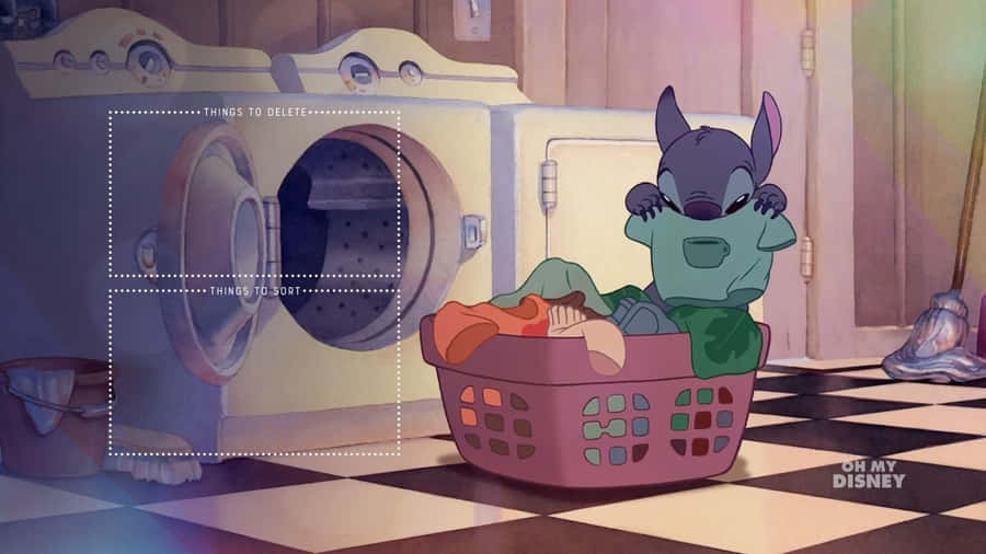 An Aesthetically Pleasing Disney-themed Laptop Wallpaper