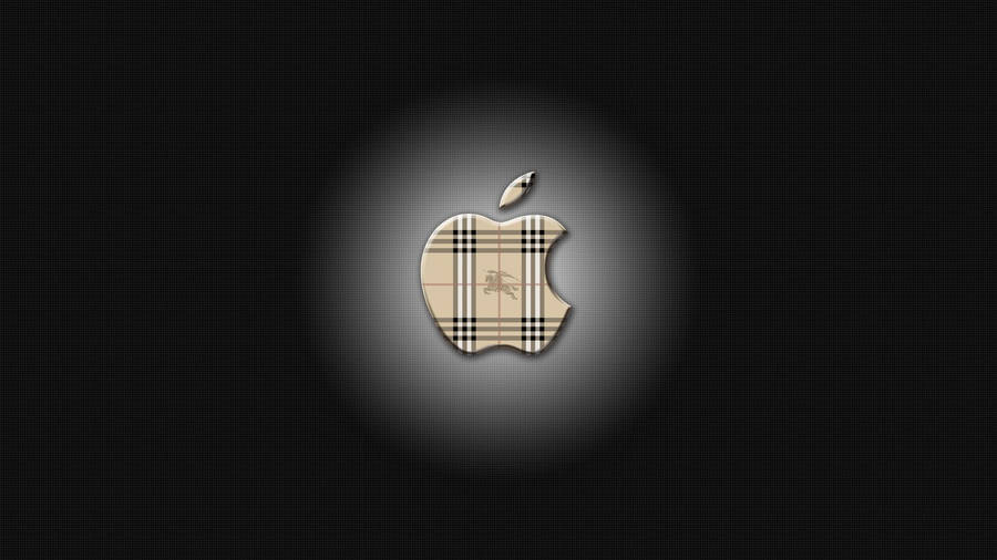 An Iconic Fusion - Burberry Meets Apple Wallpaper