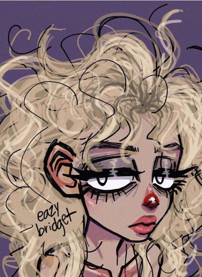 An Imaginative World Of Grunge Cartoons Wallpaper