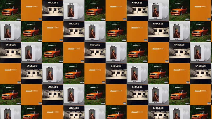 An Inspirational And Creative Workspace: Frank Ocean On His Laptop. Wallpaper