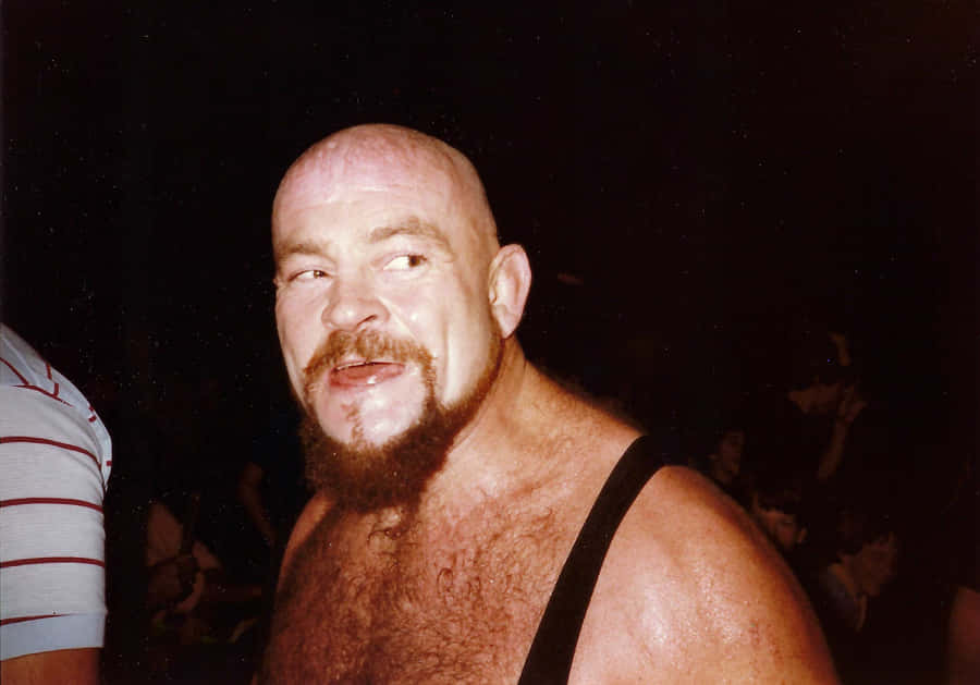 An Intriguing Vintage Photograph Of Canadian Wrestler Ivan Koloff (1982) Wallpaper