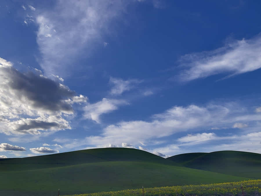 An Old Wooden Window Weathered With Time Wallpaper