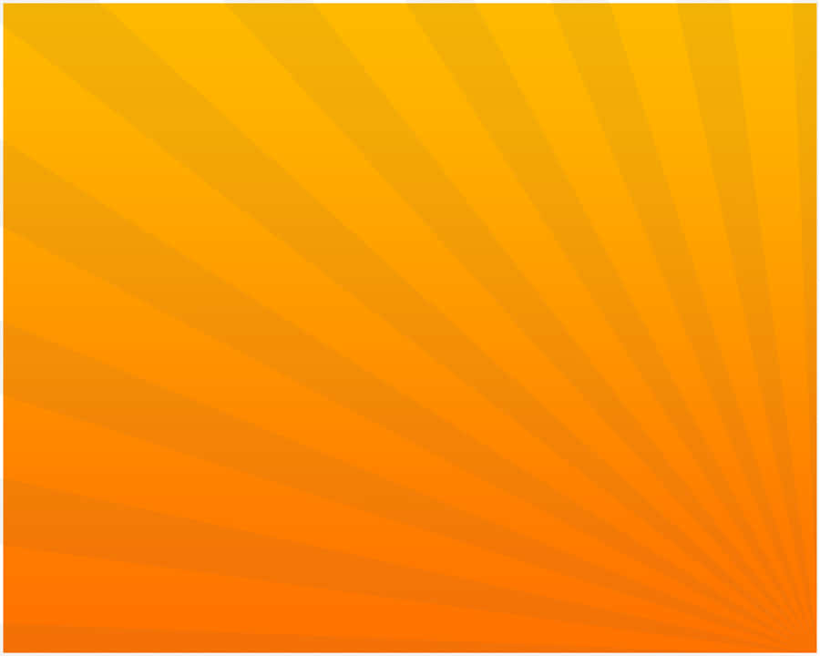 An Orange Sunburst Background Wallpaper