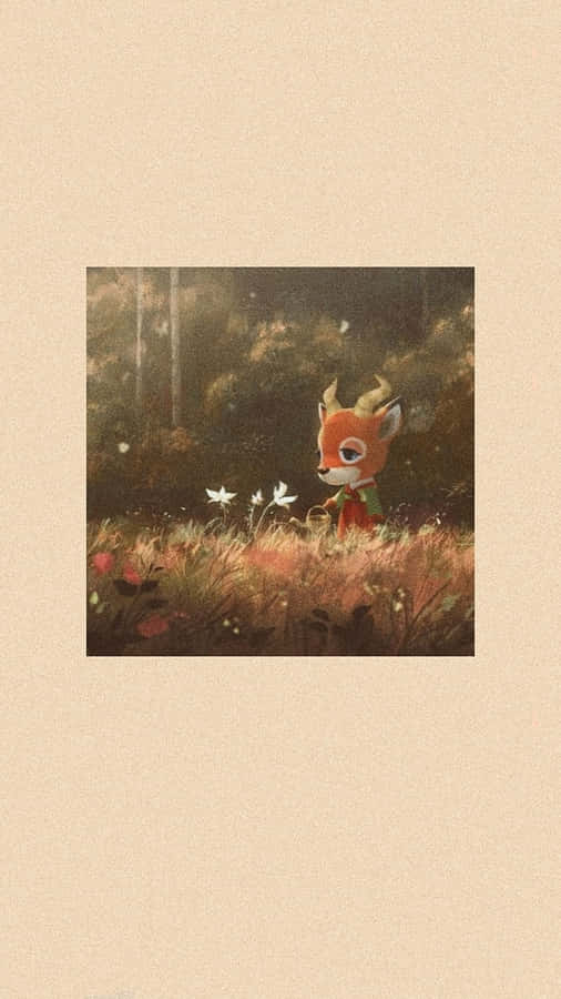 Animal Crossing Faunain Forest Glade Wallpaper