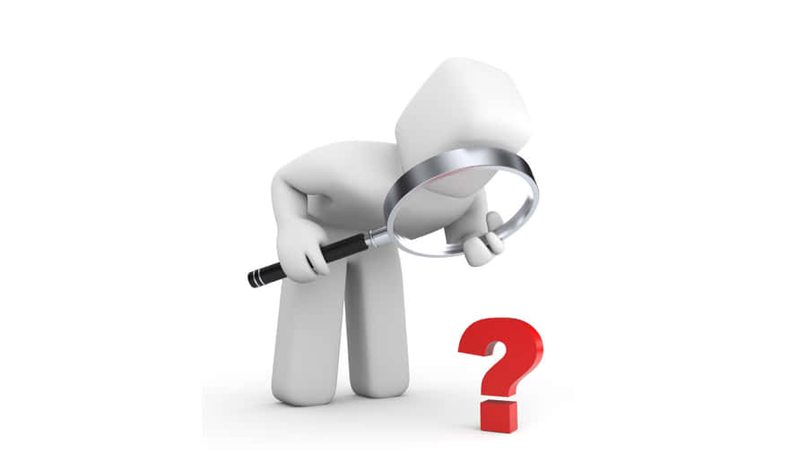 Animated 3d Magnifying Glass Wallpaper