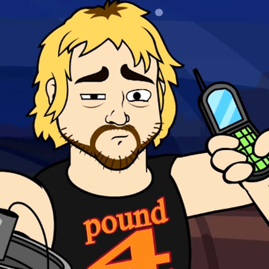 Animated Spike Dudley Character Wallpaper