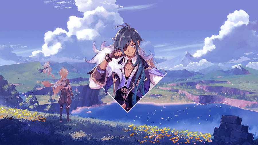 Anime Boys Cute Kaeya Wallpaper