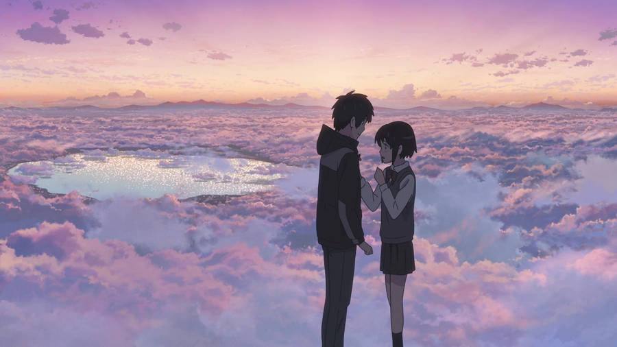 Anime Love Taki & Mitsuha Wallpaper