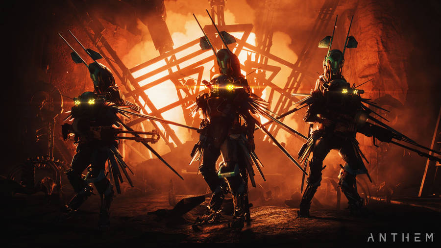 Anthem 4k Fire Wallpaper
