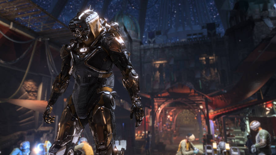 Anthem 4k Market Scene Wallpaper