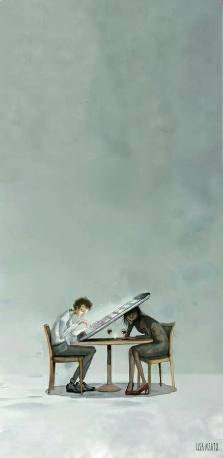 Anti Social Cartoon Wallpaper