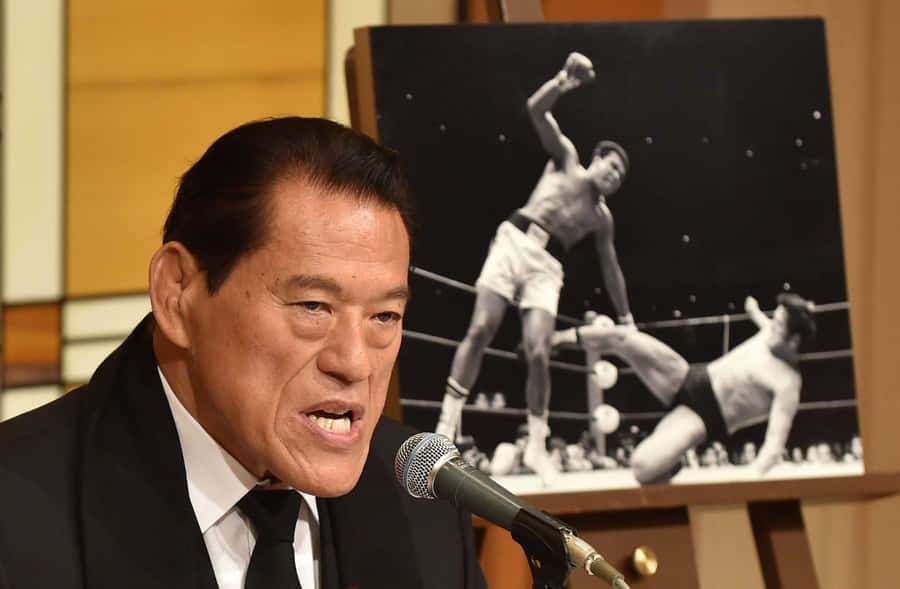 Antonio Inoki Wrestler Politician Wallpaper