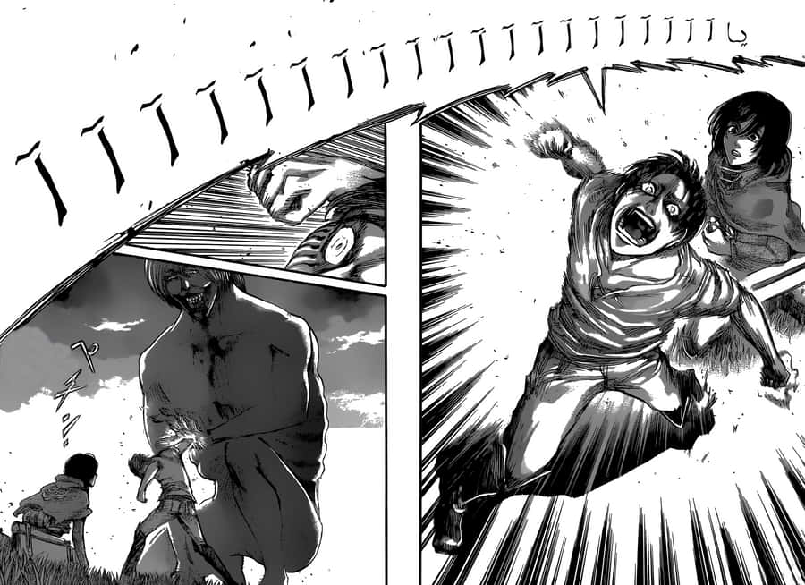 Aot Manga Comic Art Wallpaper