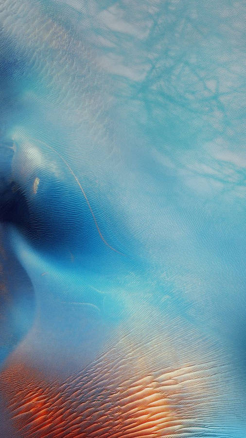 Apple Iphone Default Colorful Waves Texture Wallpaper