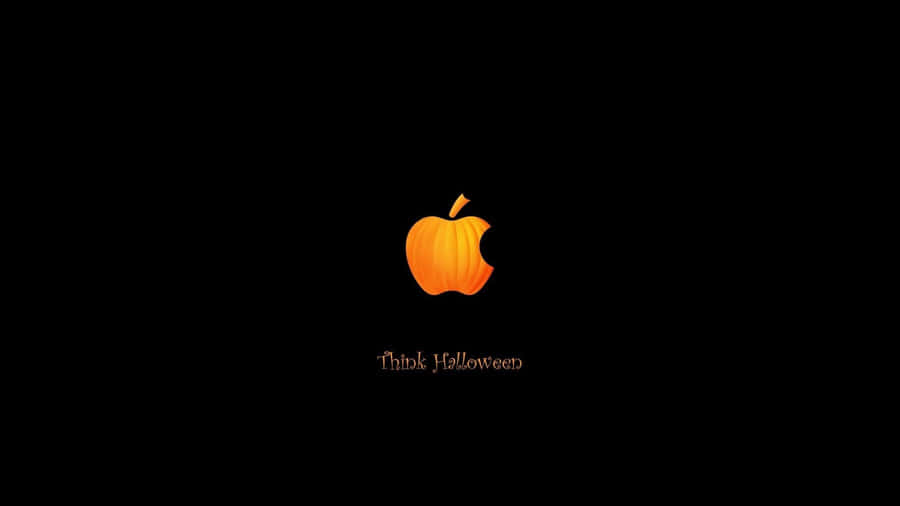 Apple Logo Halloween Macbook Wallpaper
