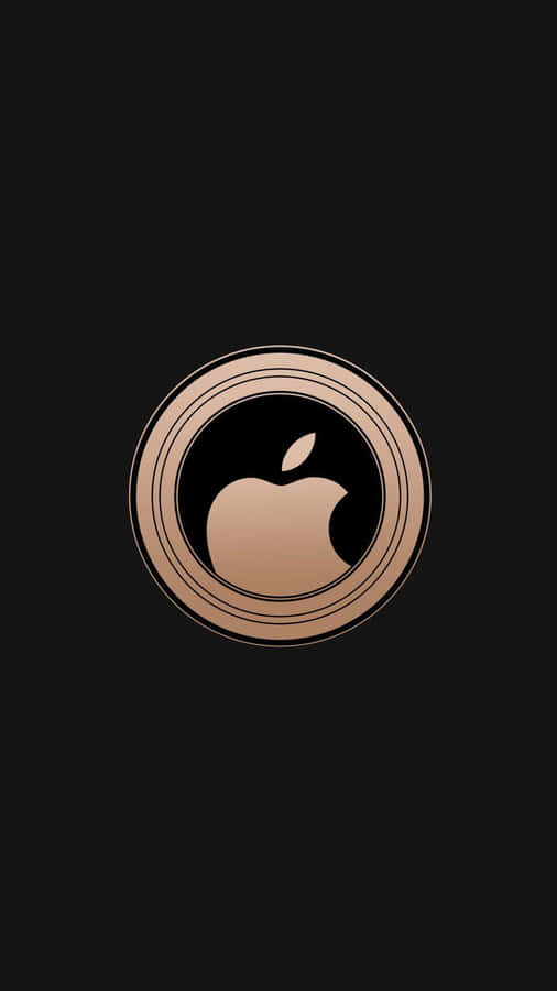 Apple Logo In A Sphere Iphone Xs Wallpaper