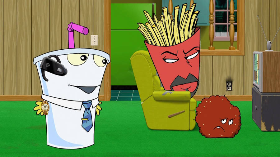 Aqua Teen Hunger Force Meeting Wallpaper