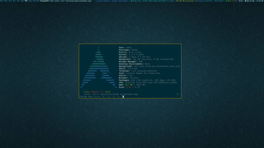 Arch Linux Installation Hd Wallpaper