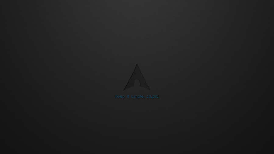 Arch Linux - The Power Of Simplicity Wallpaper