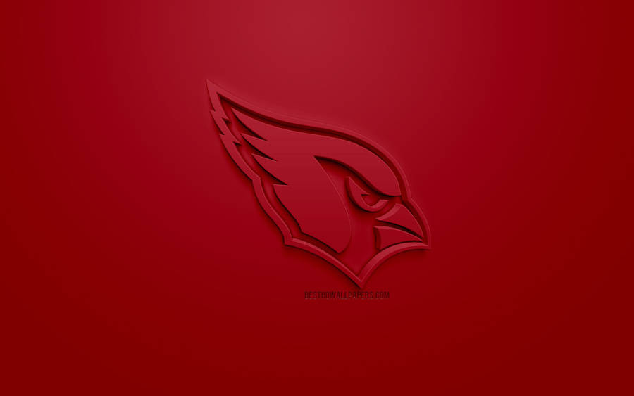 Arizona Cardinals All Red Logo Wallpaper
