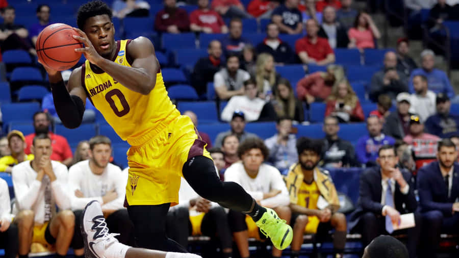 Arizona State Men Basketball Luguentz Dort Wallpaper