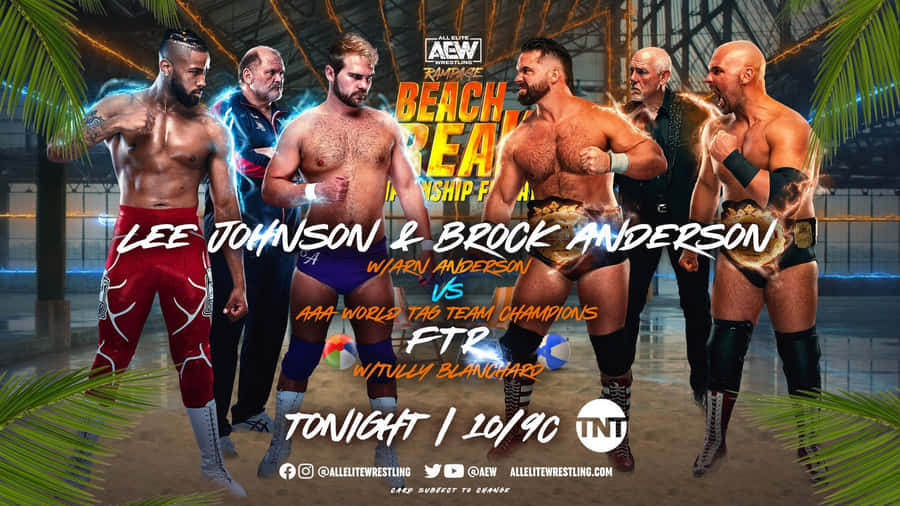 Arn Anderson Aew Beach Break Event Wallpaper