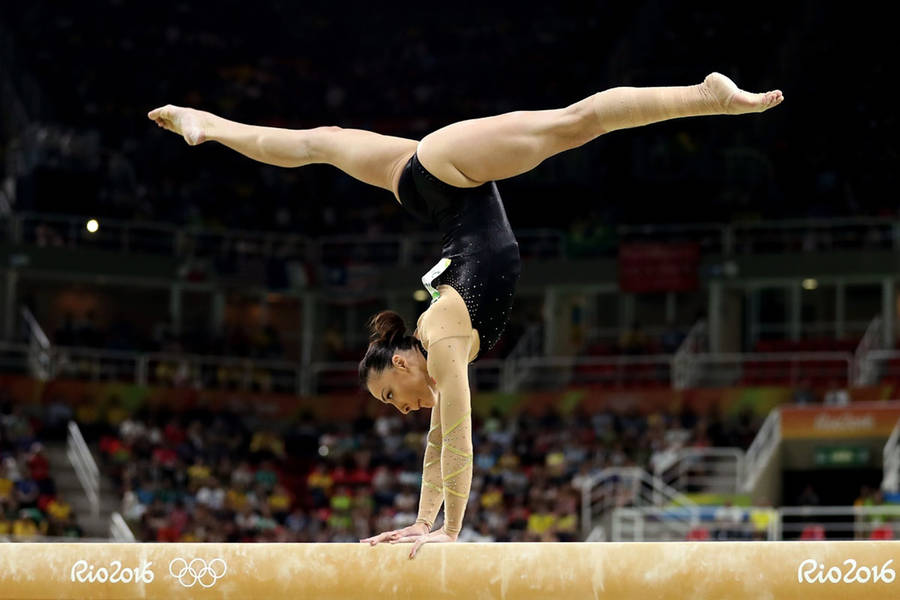Artistic Gymnastics Championships Balance Beam Wallpaper