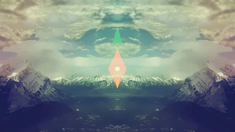 Artistic Visualization With Hipster Aesthetics Wallpaper