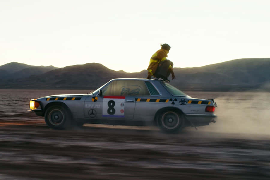 Asap Rocky On The Album Cover Of His Studio Album 