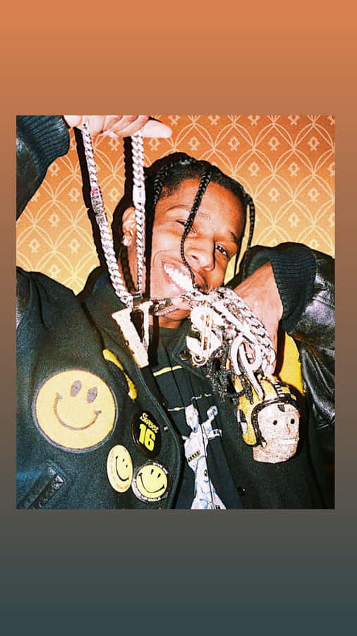 Asap Rocky Performing The Title Track From His Testing Album Wallpaper