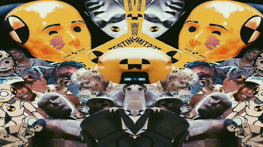 Asap Rocky Testing Duplicated Wallpaper