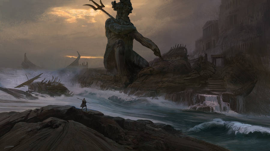 Assassin's Creed Odyssey Concept Art Wallpaper