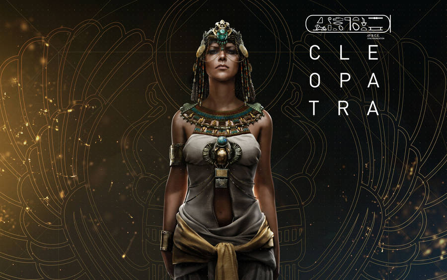 Assassin's Creed Origins - Cleopatra’s Majestic Stance Wallpaper