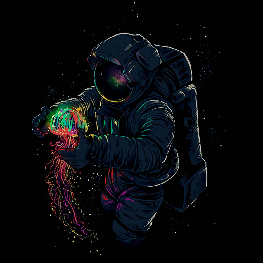 Astronaut Art Cool Picture Wallpaper