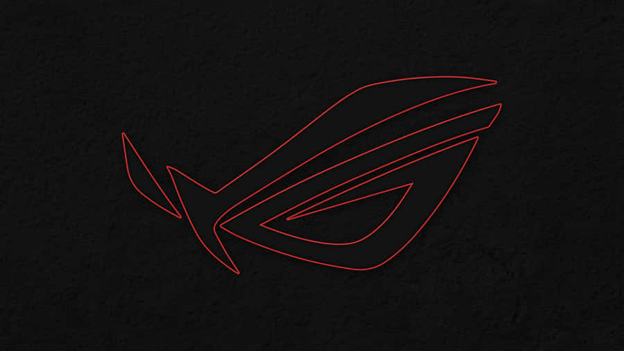 Asus R O G Logo Redon Black Wallpaper