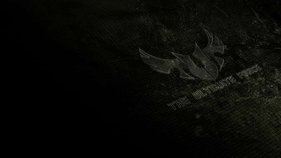 Asus T U F Logo Dark Background Wallpaper