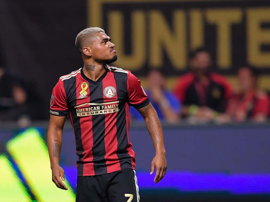 Atlanta Fc Striker Josef Martinez Mean Mugging Wallpaper