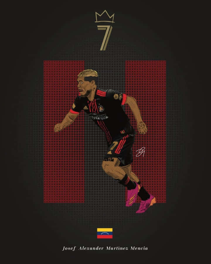 Atlanta United Fc Josef Martinez Digital Art Wallpaper